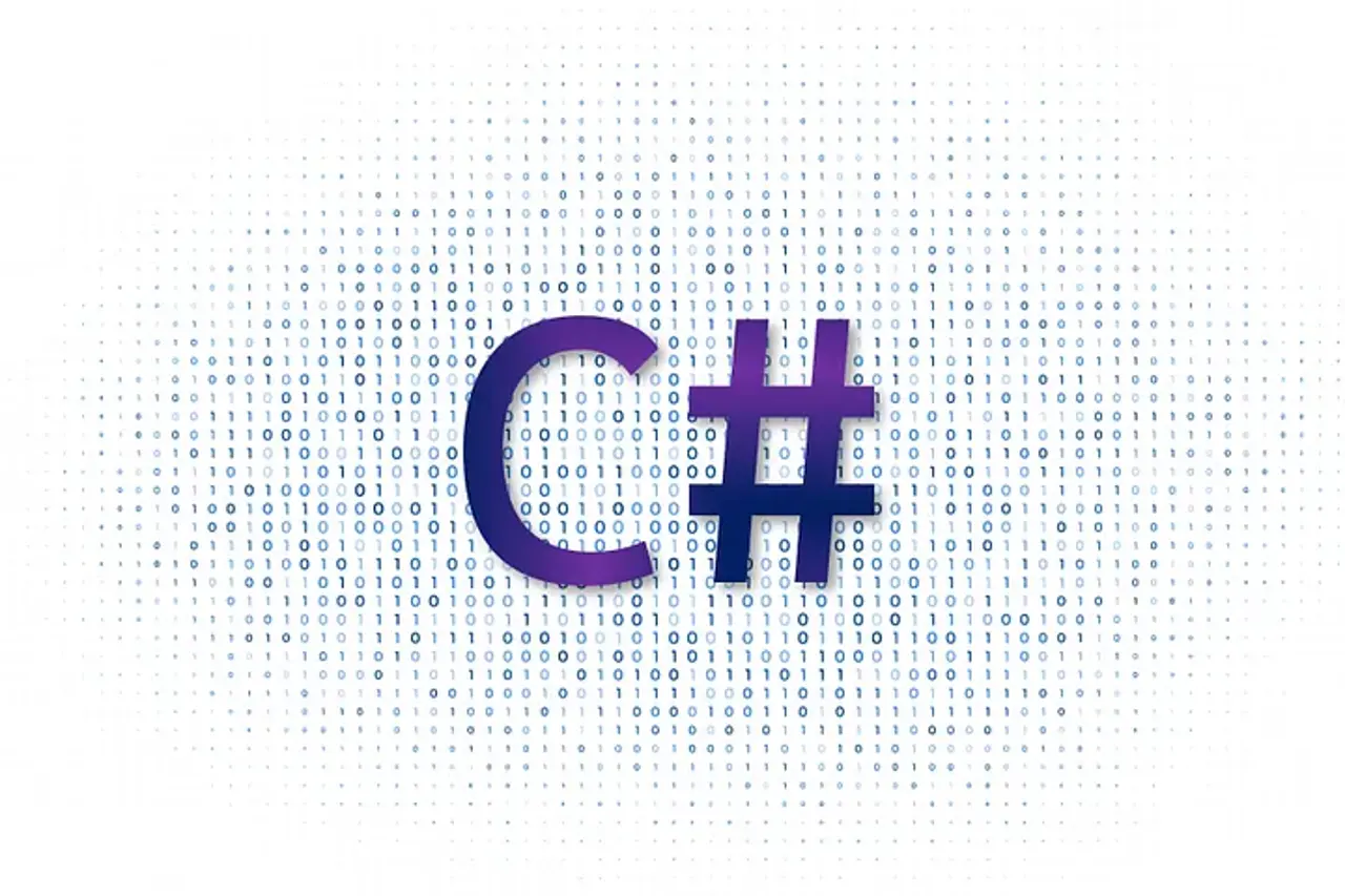C# logo. C#. 8 net com