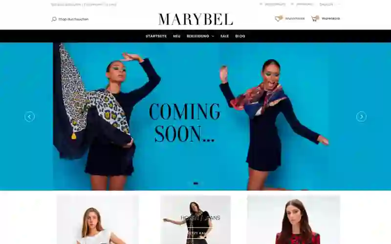 Marybel Fashion E-Commerce